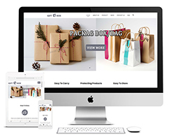 EF30 纸质包装盒响应式外贸网站